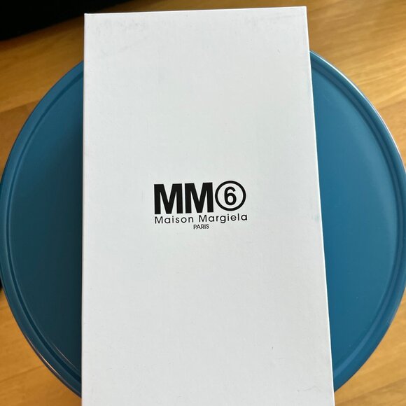 MM6 Maison Margiela Debossed Slip on Slides Women's Size EU 36/US 6 Yellow - Picture 3 of 5